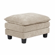 Lexicon Dublin Chenille Ottoman in Taupe