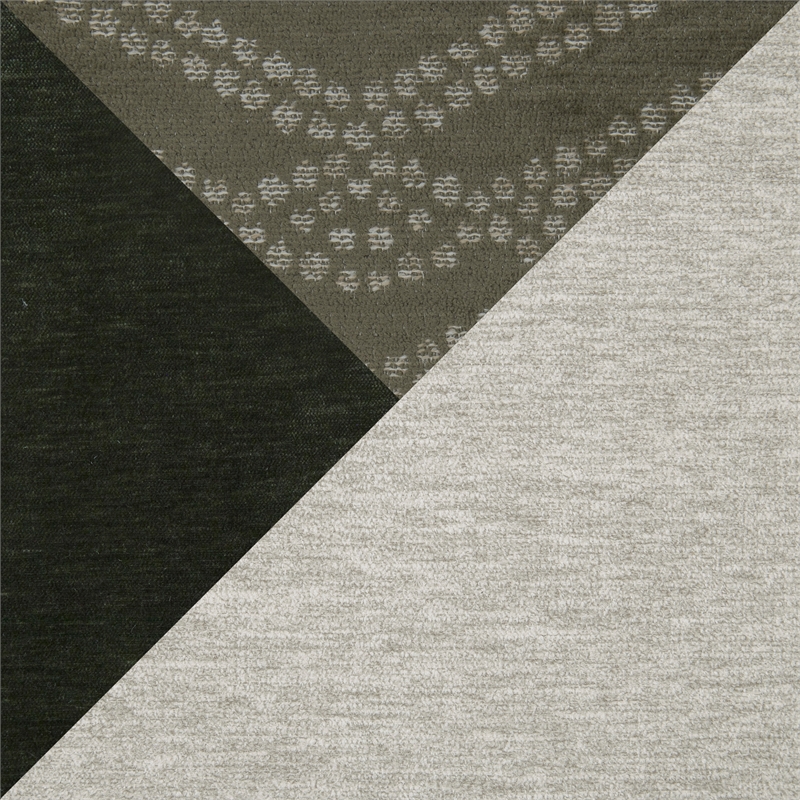 Lexicon Isla Microfiber Armless Convertible 2-Seater in Sage Sand