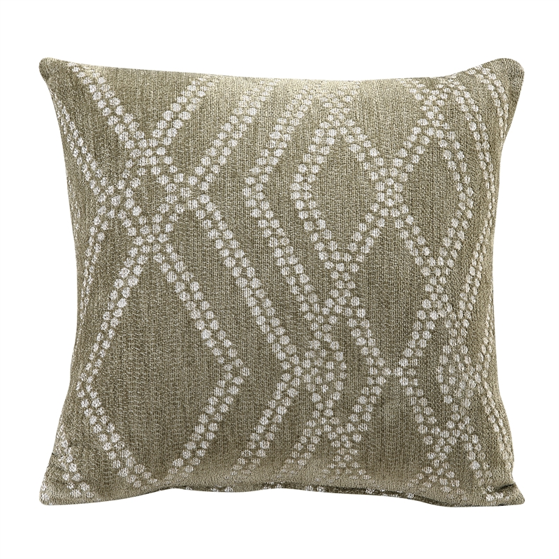 Lexicon Isla Microfiber Armless Convertible 2-Seater in Sage Sand