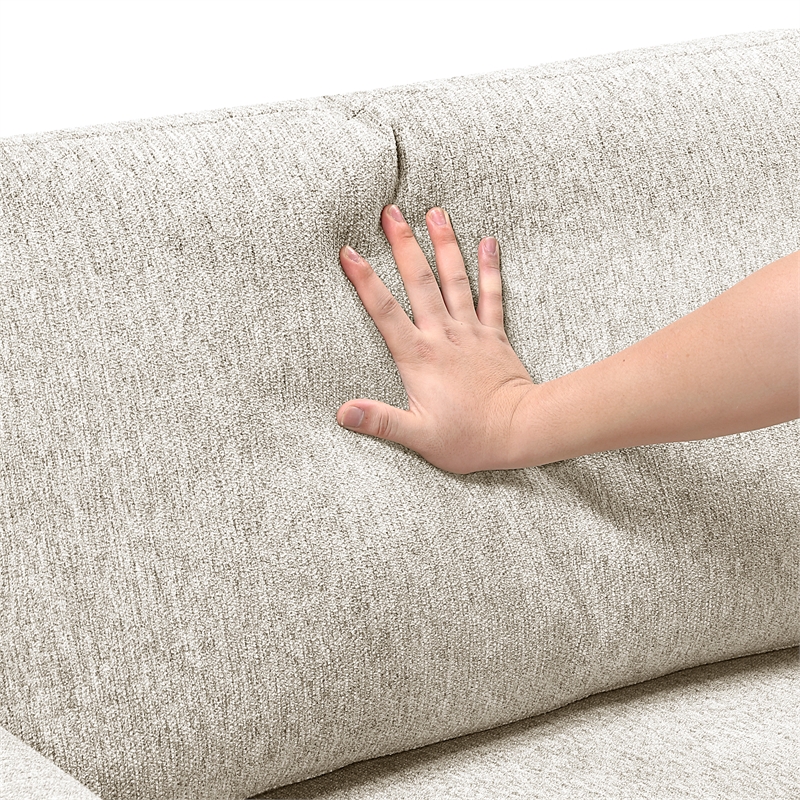 Lexicon Isla Microfiber Chair in Beige