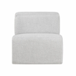 Lexicon McPherson Chenille (3/3) Armless Chair in Cloud