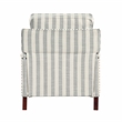 Lexicon Landrum Textured PB Rclng Chr in Beige with Grayish Blue Stripe Pattern