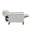 Lexicon Landrum Textured PB Rclng Chr in Beige with Grayish Blue Stripe Pattern