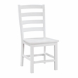 Lexicon Redmond Solid Wood Dining Side Chair-Set of 2 in White