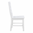 Lexicon Redmond Solid Wood Dining Side Chair-Set of 2 in White