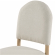 Lexicon Myrna Textured Dining Side Chair-Set of 2 in Beige