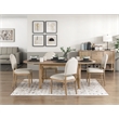 Lexicon Myrna Textured Dining Side Chair-Set of 2 in Beige