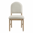 Lexicon Myrna Textured Dining Side Chair-Set of 2 in Beige