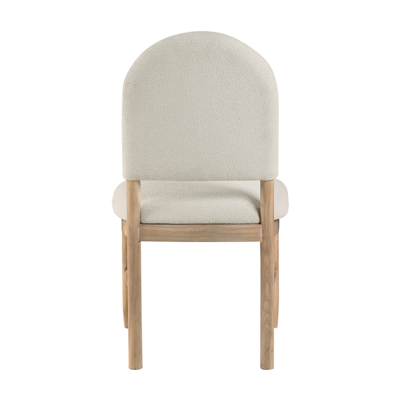Lexicon Myrna Textured Dining Side Chair-Set of 2 in Beige