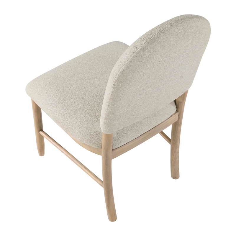Lexicon Myrna Textured Dining Side Chair-Set of 2 in Beige