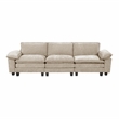 Lexicon Dublin Chenille Sofa in Taupe