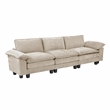 Lexicon Dublin Chenille Sofa in Taupe