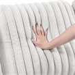 Lexicon Lawson Cheniille & Corduroy 2-Piece Sectional with Left Chaise in Taupe