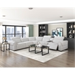 Lexicon McPherson Chenille 6-Piece Modular Power Reclining Sectional in Cloud