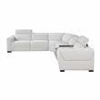 Lexicon McPherson Chenille 6-Piece Modular Power Reclining Sectional in Cloud