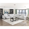 Lexicon McPherson Chenille 7-Piece Modular Power Reclining Sectional in Cloud