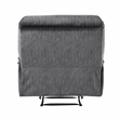Lexicon Muirfield Microfiber 3pc Set-Sofa & Loveseat & Chair in Gray