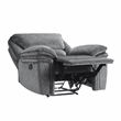 Lexicon Muirfield Microfiber 3pc Set-Sofa & Loveseat & Chair in Gray