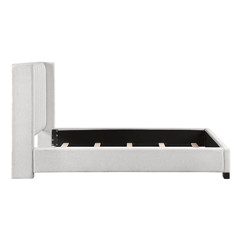 Lexicon Emerson Textured Queen Bed in Beige