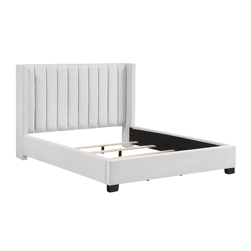 Lexicon Emerson Textured Queen Bed in Beige