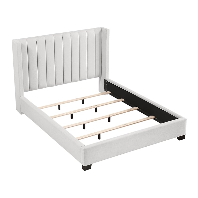 Lexicon Emerson Textured Queen Bed in Beige
