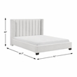 Lexicon Emerson Textured Full Bed in Beige