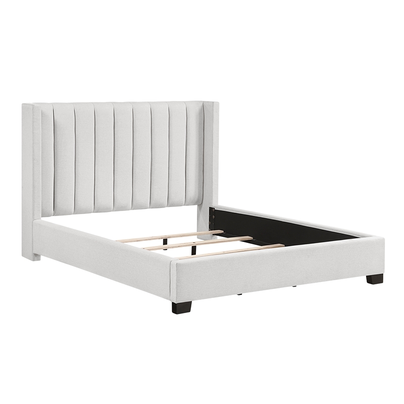 Lexicon Emerson Textured Full Bed in Beige