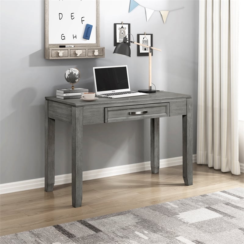 Lexicon Garretson Acacia Writing Desk in Gray