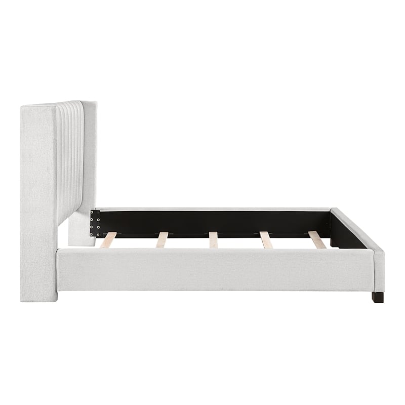 Lexicon Emerson Textured California King Bed in Beige