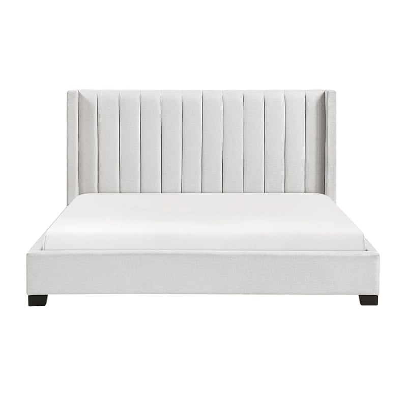 Lexicon Emerson Textured California King Bed in Beige