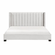 Lexicon Emerson Textured Eastern King Bed in Beige