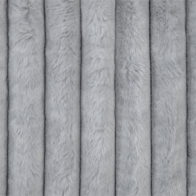 Lexicon Fitzroy Corduroy Eastern King Bed in Gray