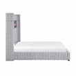 Lexicon Fitzroy Corduroy Eastern King Bed in Gray
