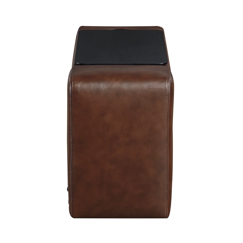 Lexicon Sutton Leather (2/3) Console in Brown