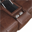 Lexicon Sutton Leather (2/3) Console in Brown