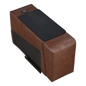 Lexicon Sutton Leather (2/3) Console in Brown