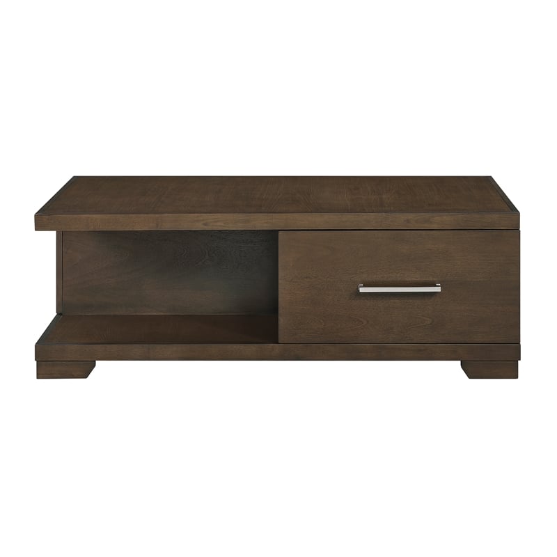Lexicon Duncan Asian Hardwood Cocktail Table in Espresso