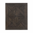 Lexicon Lakeside Rubber Wood Chairside Table in Brown
