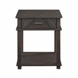 Lexicon Lakeside Rubberwood End Table in Brown