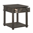 Lexicon Lakeside Rubberwood End Table in Brown