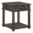 Lexicon Lakeside Rubberwood End Table in Brown