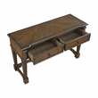 Lexicon Rochester Asian Hardwood Sofa Table in Brown