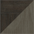 Lexicon Granby Pine Counter Height Dining Table in Coffee and Antique Gray