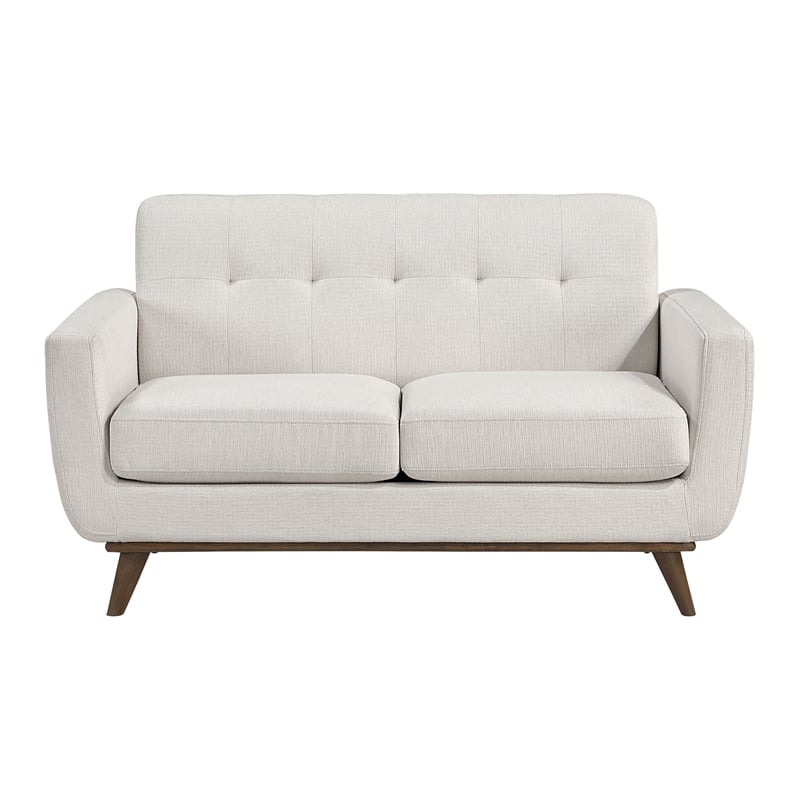 Lexicon Martina Textured 2pc Set-Sofa & Loveseat in Beige