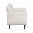 Lexicon Martina Textured 2pc Set-Sofa & Loveseat in Beige