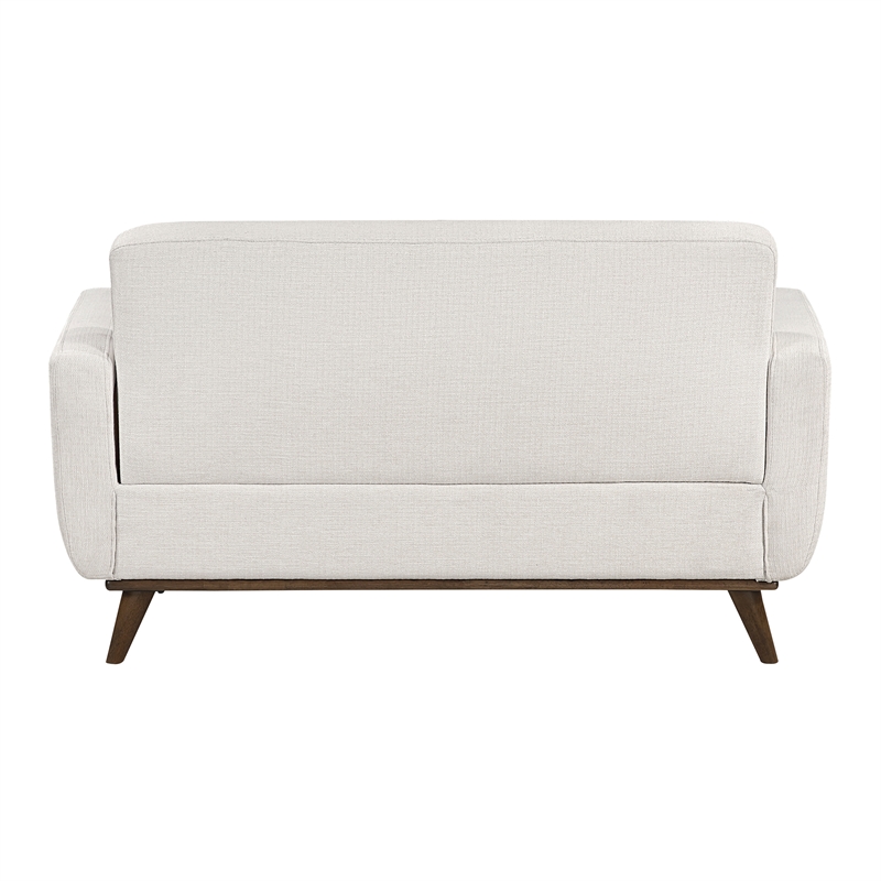 Lexicon Martina Textured 3pc Set-Sofa & Loveseat & Chair in Beige