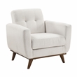 Lexicon Martina Textured 3pc Set-Sofa & Loveseat & Chair in Beige