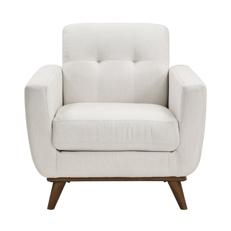 Lexicon Martina Textured 3pc Set-Sofa & Loveseat & Chair in Beige