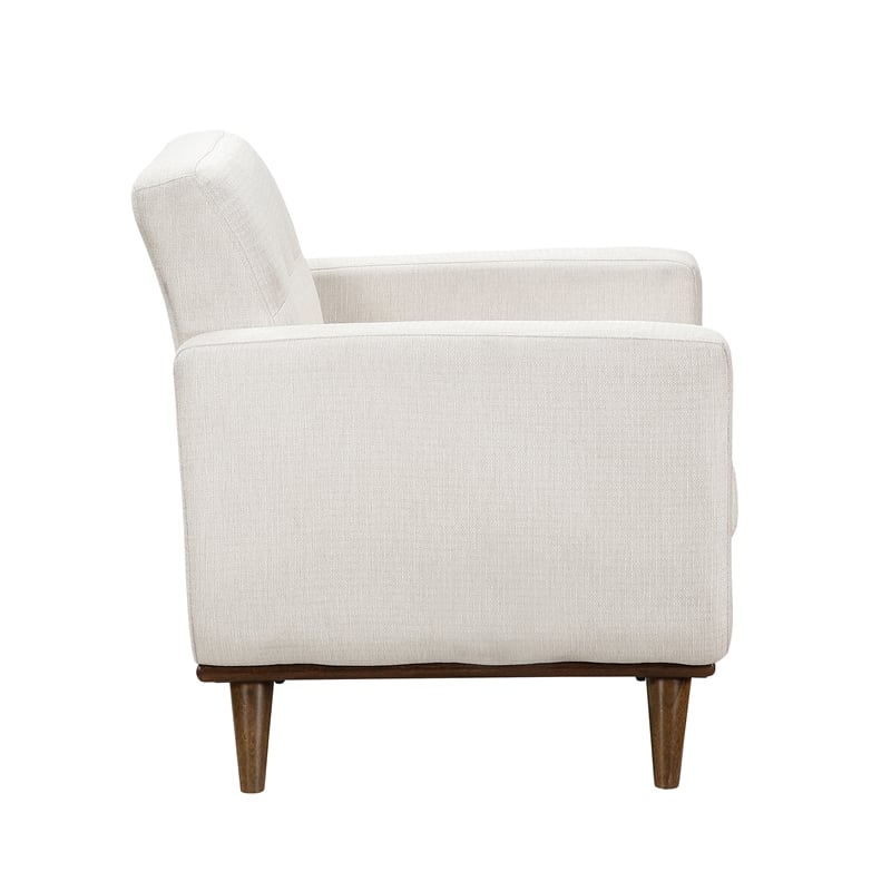 Lexicon Martina Textured 3pc Set-Sofa & Loveseat & Chair in Beige