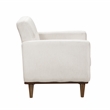 Lexicon Martina Textured 3pc Set-Sofa & Loveseat & Chair in Beige